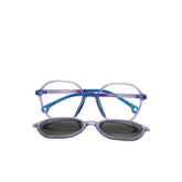 HARINA Kids - HT19979 Transparent Purple and Blue CLIP-ON